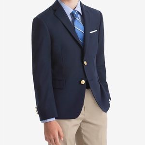 Lauren Ralph Lauren Boys Navy Blazer, 10